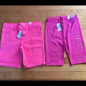 Girls NWT shorts size 8